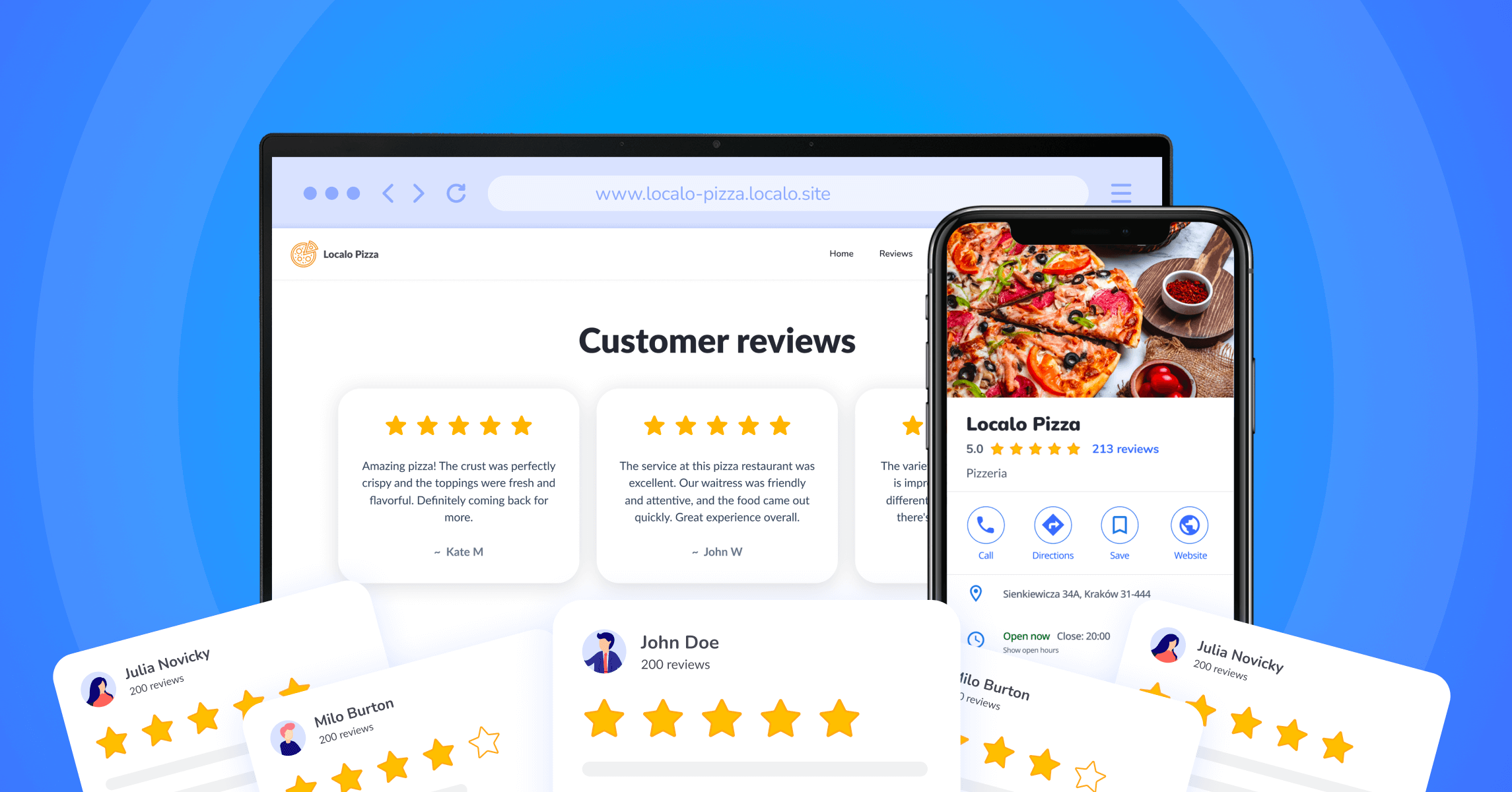 Ejemplo de Ficha de Negocio de Google optimizada